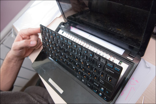 Ремонт и замена клавиатуры